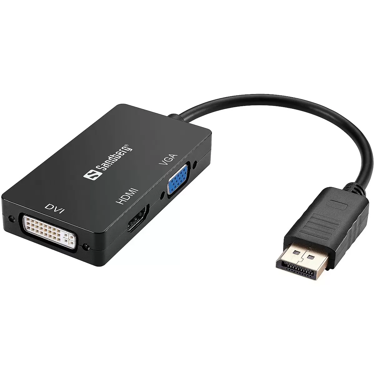 SANDBERG Adapter DP-HDMI+DVI+VGA